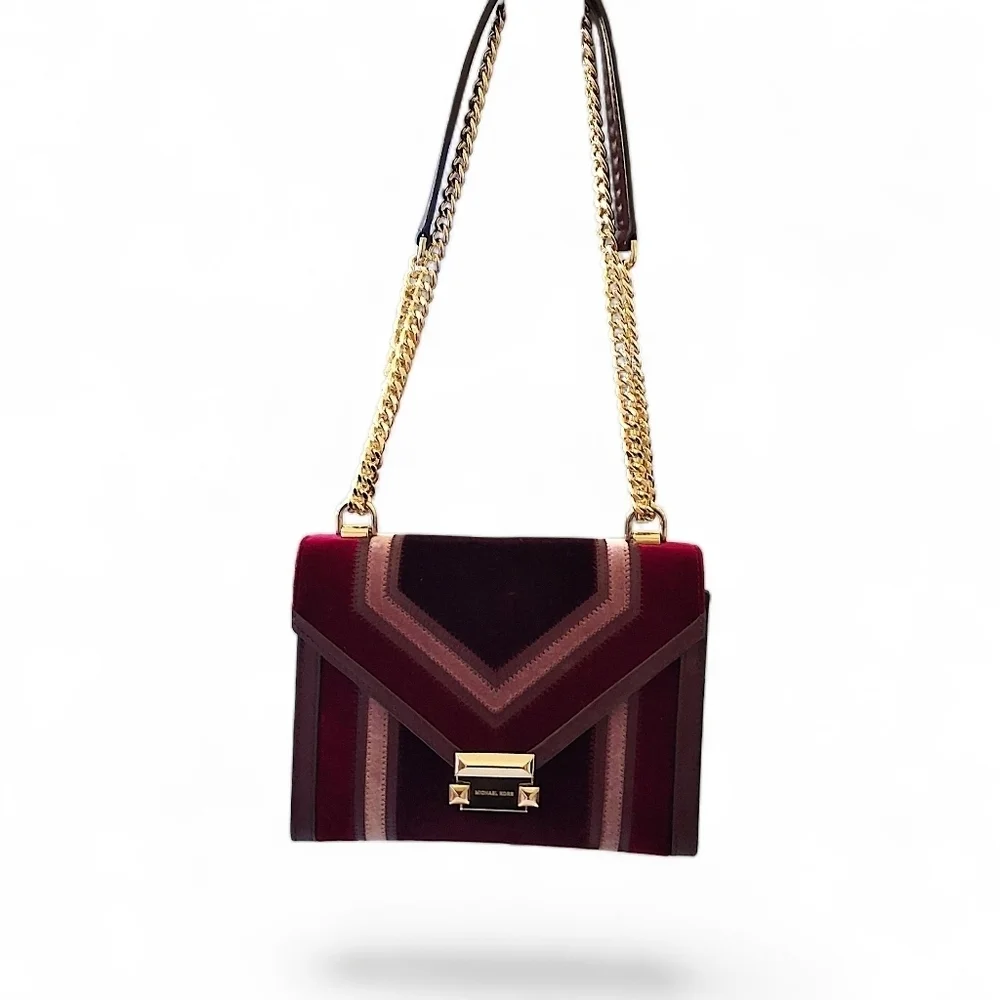 Michael Kors Sloan Editor Velvet Bag